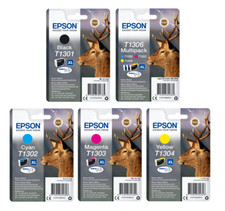 Original EPSON Hirsch Serie Tinte Druckerpatrone T1301 T1302 T1303 T1304 T1306