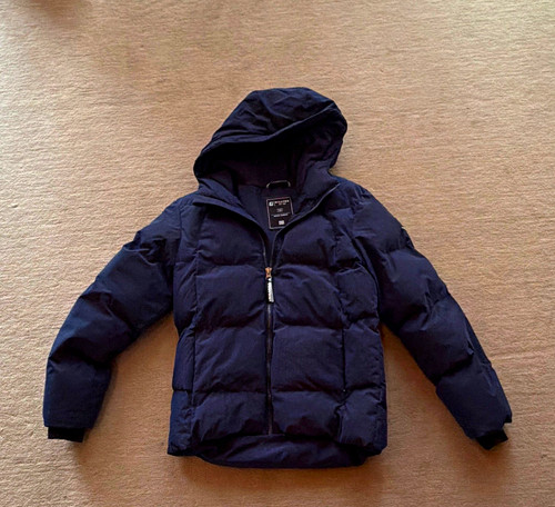 Mädchen steppjacke blau s - mädchen,