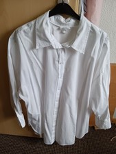 Lagenlook Tunika Bluse weiß von Bonprix, Baumwolle Größe 52 NEU