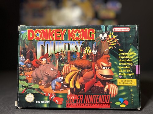Super nintendo donkey kong - super,