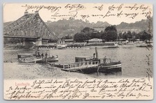 1905 Loschwitz Bridge Dresden