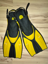 *** Schwimmflosse  Taucherflosse Schnorchelflosse Gelb 42, 43, 44, 45, 46, ***