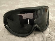 Skibrille Unisex schwarz - dunkel