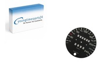 Tachoblatt  Tachoscheibe mph