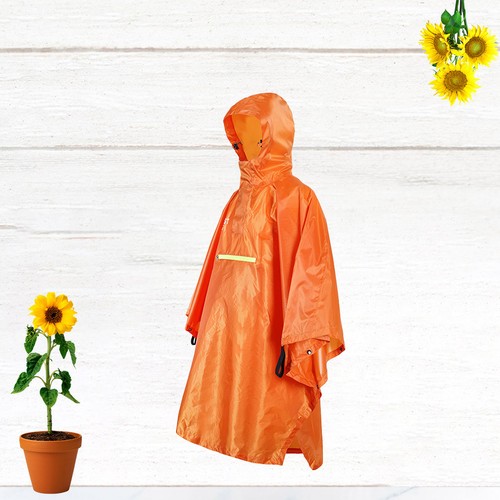 Faltbare regenjacke damen - faltbare,