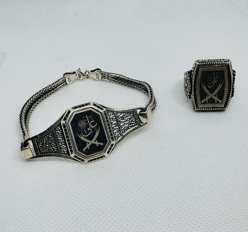 925 ayar gümüş bileklik - gümüş, ve