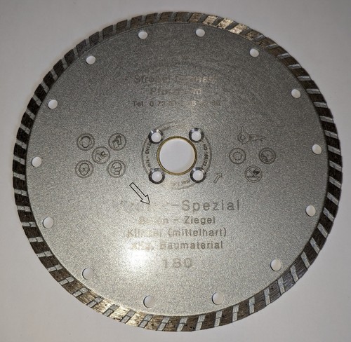 Diamant trennscheibe 180 - ø,