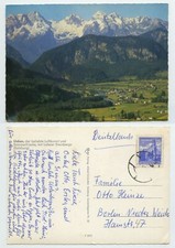 106432 - Unken mit Loferer Steinberge - Ansichtskarte, gelaufen