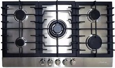 Kaiser KG 9356 Gaskochfeld 86cm Gasherd Autark WOK 3,8 kW Einbau Herd Edelstahl