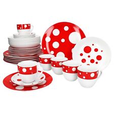 Pula rot 30tlg Kombiservice 6