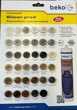 Beko Silicon Pro4 Silikon 20 x 310 ml Holz Bau Sanitär Naturstein