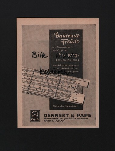 Hamburg werbung 1941 dennert - hamburg,, 1941,