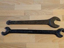 2 Sehr Alte Maulschlüssel Schraubenschlüssel Werkzeug Schlüssel Maschinenbau Rar
