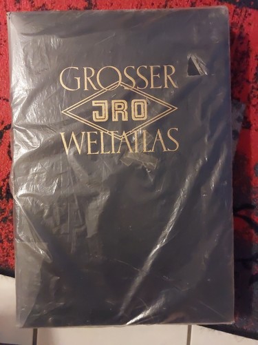 Großer jro weltatlas - weltatlas, (1954)