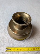  Messing Topf Vase Höhe 8 cm