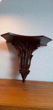 Alte große Wandkonsole Holz