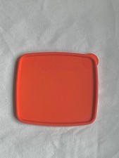 Tupperware Deckel 310 Gefrierbehälter 12,5 x 11,4cm Eiskristall 400 ml Orange +