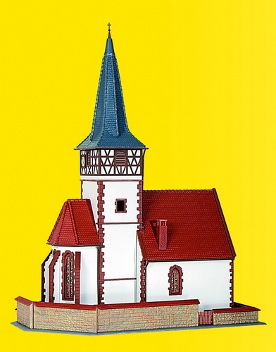 Kibri 39772 dorfkirche - h0,