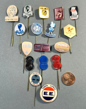 Konvolut 17 alte Pins, 1960er