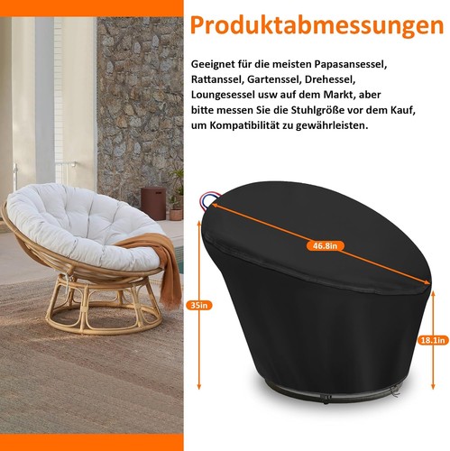 Papasansessel abdeckung - papasansessel, abdeckung,2