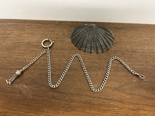 Antike Uhrenkette 800 Silber