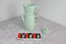 Set Melitta Kaffeefilter Schnellfilter 102 m. Kanne 14-100 mintgrün grün 60er