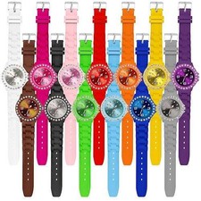 Silikon armbanduhr mit - silikon,