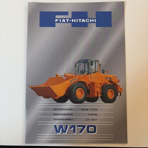 Fiat hitachi w170 - w170, radlader