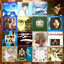 AMIGA Schallplatten Sammlung GENESIS PHIL COLLINS KINKS ELTON JOHN BAP TOM JONES