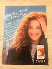 ORIGINAL REKLAME WERBUNG 1992  Natürlich CLAIROL  Nice & Easy  Haarcolor