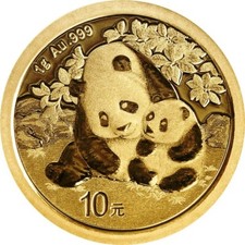 10 YUAN - CHINA PANDA 2024 -