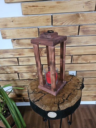 Holzlaterne groß