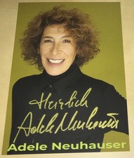 Adele Neuhauser Original signierte Autogrammkarte Autogramm Karte TV Film #24