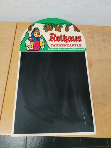 Tafel brauereischild rothaus - brauereischild,