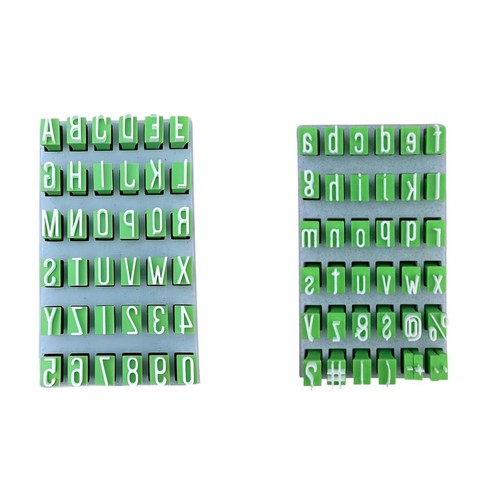Alphabet stempelset aus ton - stempelset,