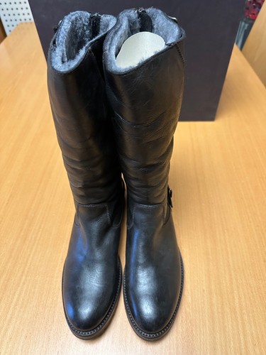 Belstaff stiefel mit lammfell - belstaff,
