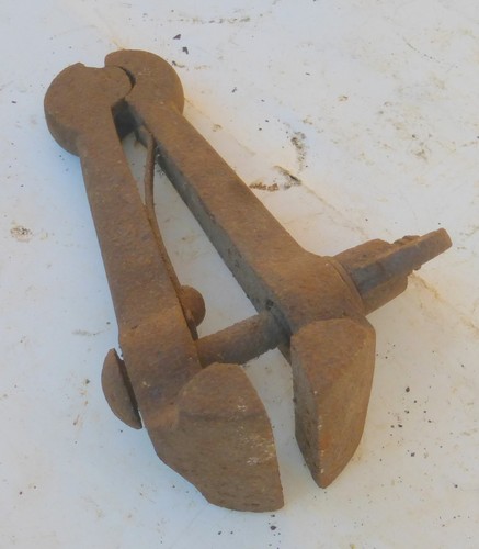 Alte schraubklemme klemmbacken - schraubklemme,