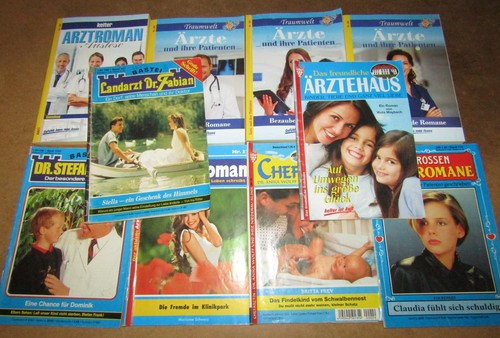 Arztromane 4x 3er - 18,