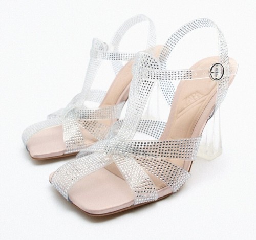 Zara high heels transparent - heels,