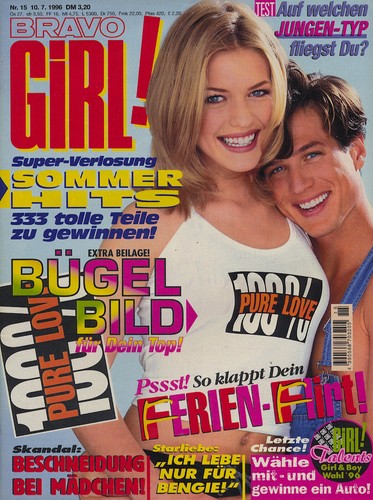 Zeitschrift bravo girl - zeitschrift, 15/