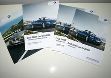 BMW 3er Reihe Cabrio E93  Prospekte