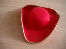Roter piratenhut dreispitz - piratenhut,