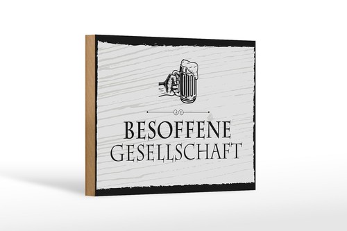 Holzschild spruch 18x12 - spruch,