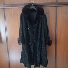 Vintage astrakan mantel - vintage,