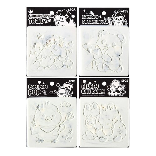 6pcs detailed sketching - detailed,