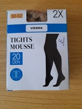 Vienna, 2 Feinstrumpfhosen, 20 DEN, tights mousse, Gr. 50-52, Nr. 4