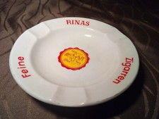 Werbe Aschenbecher Aschenschale Rinas Zigarren sammeln selten Ashtray