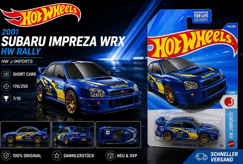 Hot wheels 2001 subaru - 2001,