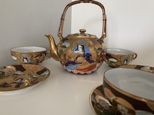 Japanisches Porzellan Satsuma Teeservice