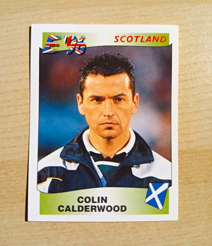 Panini euro 1996 colin - em,